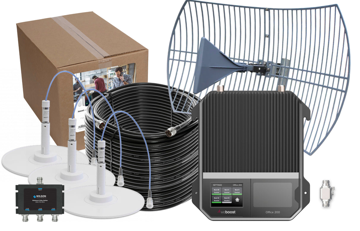 weBoost Office 200 50 Ohm Cell Signal Booster 472047