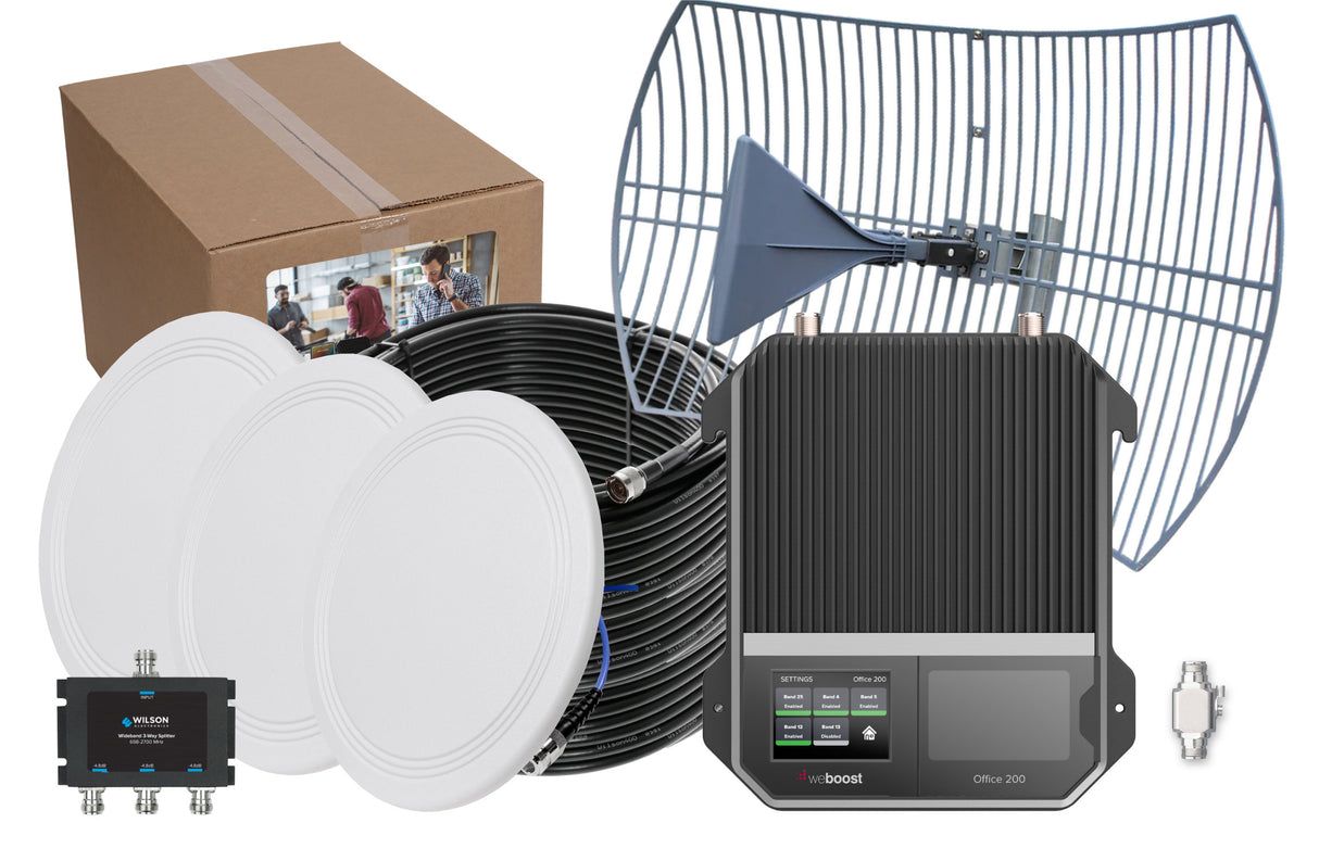 weBoost Office 200 Cell Signal Booster Kit 50 Ohm 472047