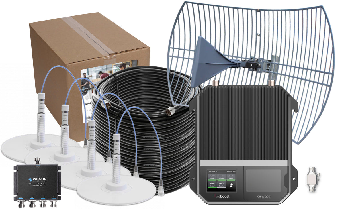 weBoost Office 200 50 Ohm Cell Signal Booster 472047