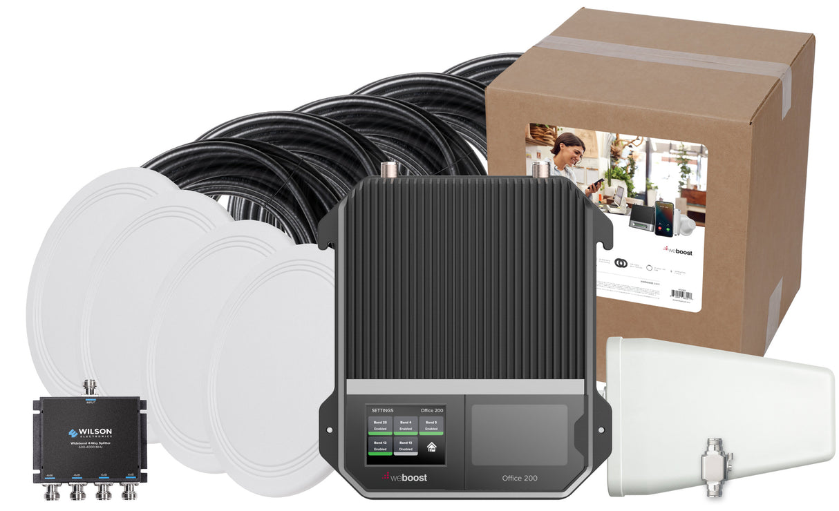 weBoost Office 200 Cell Signal Booster Kit 50 Ohm 472047