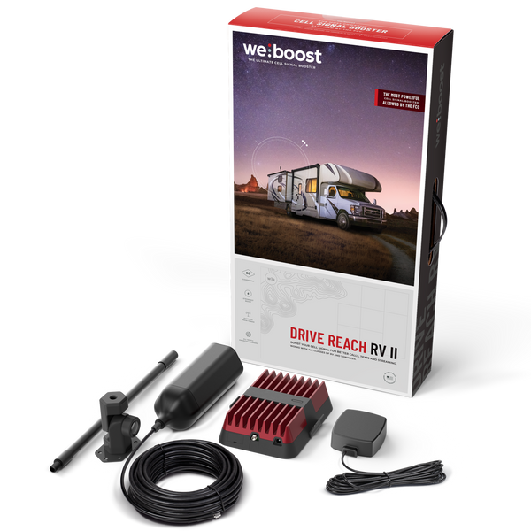 weBoost Drive Reach RV II Cell Phone Signal Booster – UberSignal