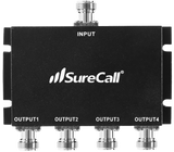 SureCall SC-WS-4-5G 50 Ohm Ultra-Wideband Four-Way Signal Splitter (617-2700 MHz)