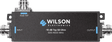 Black Wilson -10 dB tap labeled 600-4000 MHz 50 Ohm, with N-Female input and output ports on the ends and a tap port on top.