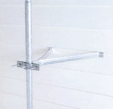 Rohn 12" Standoff Wall Mount Brackets (Pole Not Included)