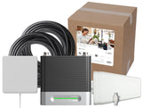 weBoost Office 100 Signal Booster (50 Ohm) - Yagi outside antenna and Panel inside antenna system