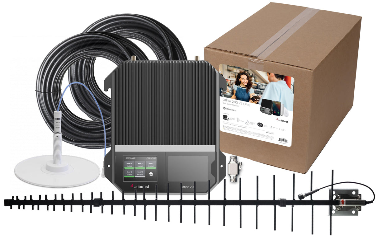 weBoost Office 200 75 Ohm Cell Signal Booster | 471047
