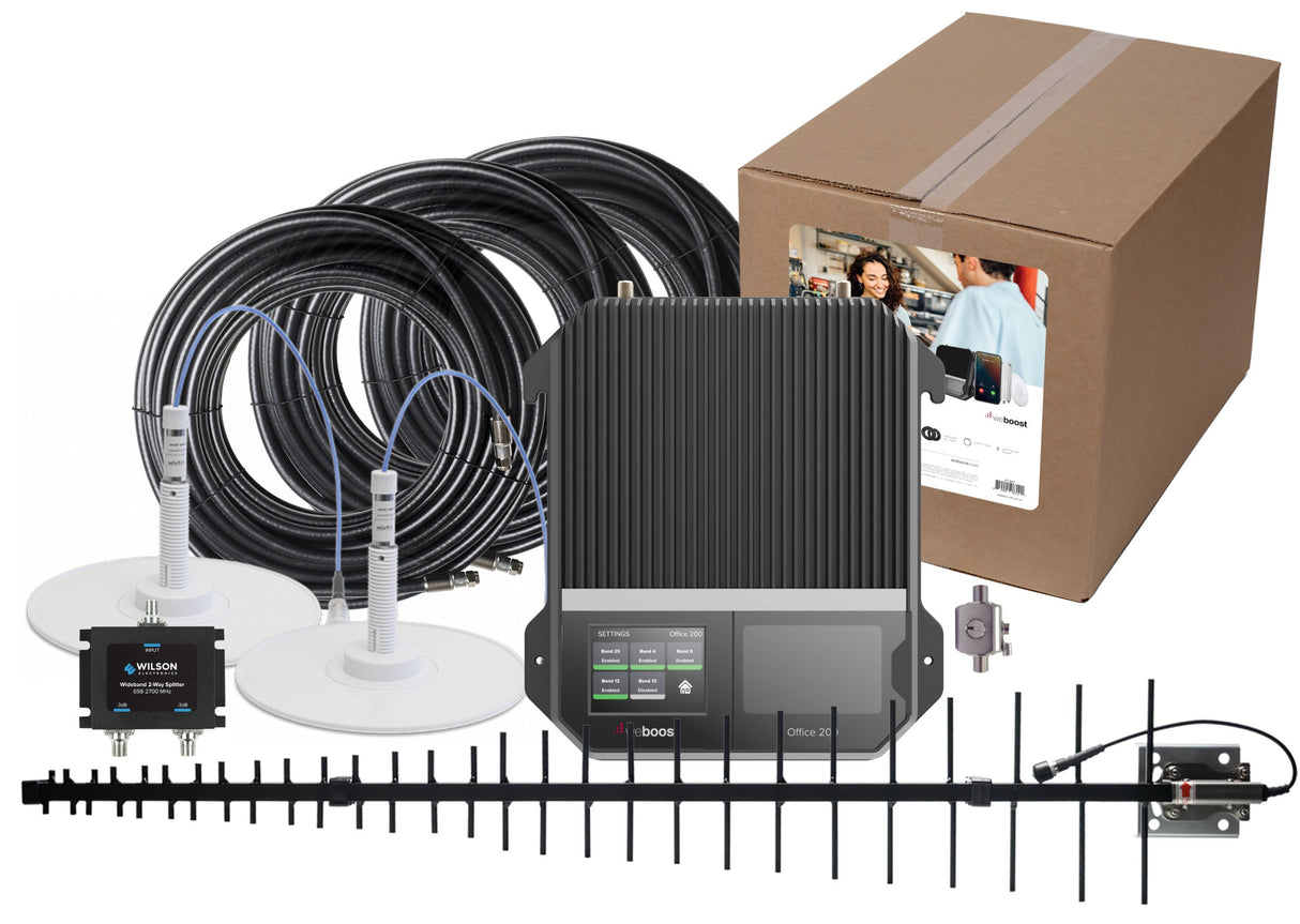 weBoost Office 200 75 Ohm Cell Signal Booster | 471047
