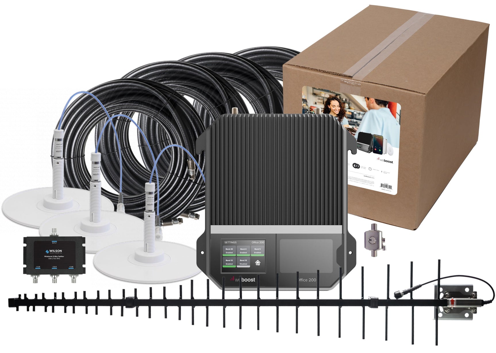 weBoost Office 200 75 Ohm Cell Signal Booster | 471047