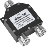 SureCall C-Band 2-Way Waterproof Splitter