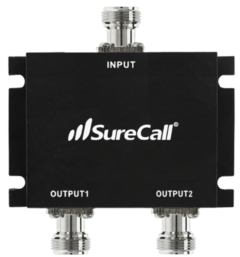 SureCall SC-WS-2-5G 50 Ohm Ultra-Wideband Two-Way Signal Splitter (617-2700 MHz)