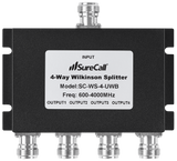 SureCall UWB Splitter with N-Female Connectors 600-4000 MHz