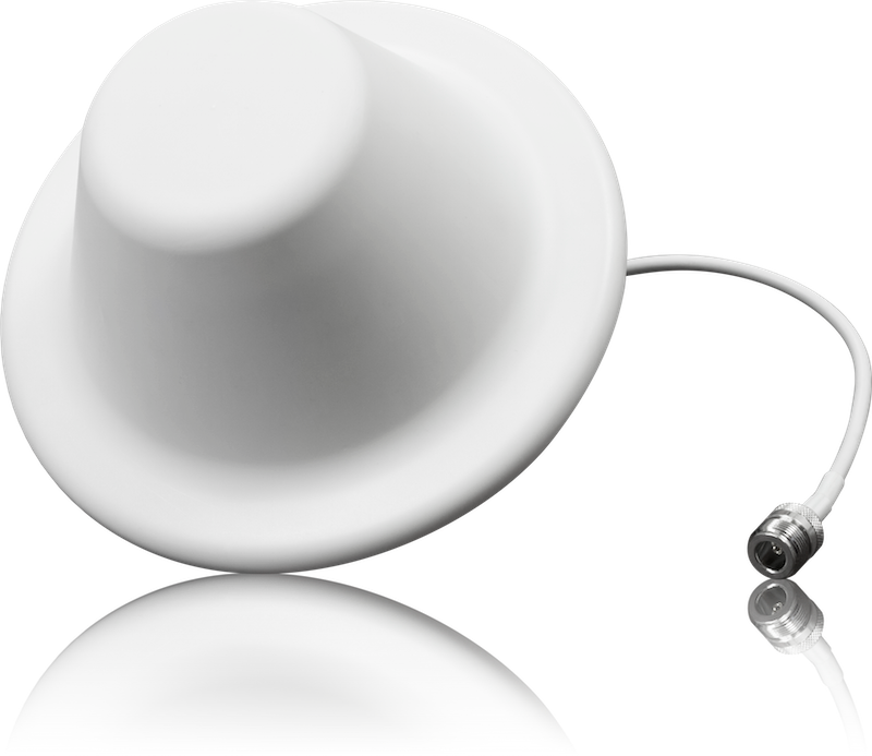 weBoost Office 100 Signal Booster - Standard Dome inside antenna
