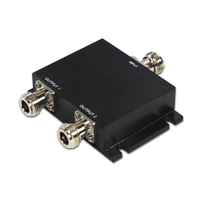 SureCall Fusion5s 72dB Signal Booster Kit - Voice, 3G & 4G LTE - 2 Way Splitter