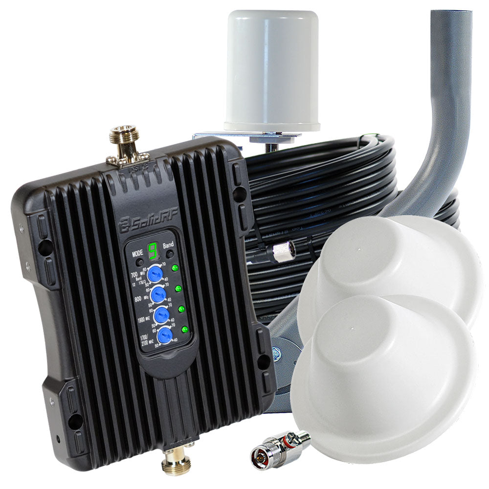 SolidRF Home 4G Signal Booster Kit - Voice, 3G & 4G LTE [Discontinued]