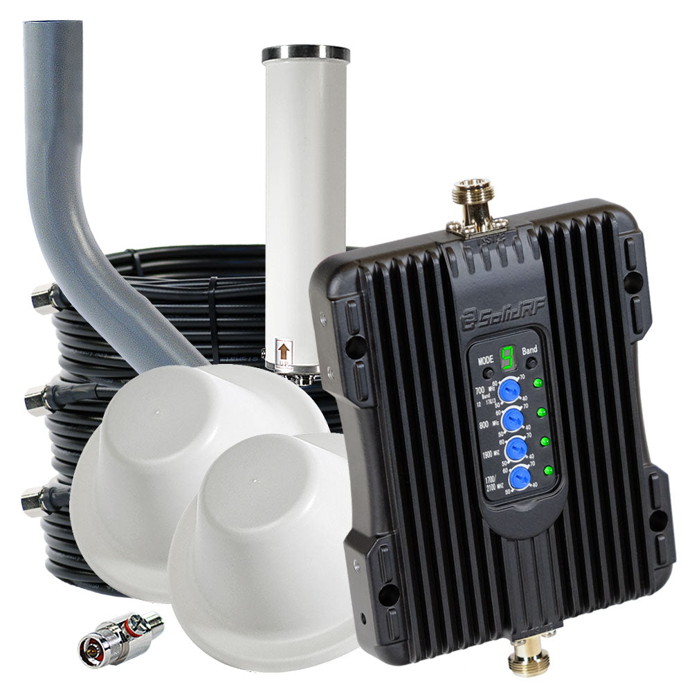 SolidRF Office 4G Signal Booster Kit - Voice, 3G & 4G LTE [Discontinued]