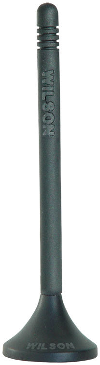 The included magnetic mount antenna.  Mounts on the roof of a vehicle.  For indoor use, the optional home accessory kit includes a window mount bracket.