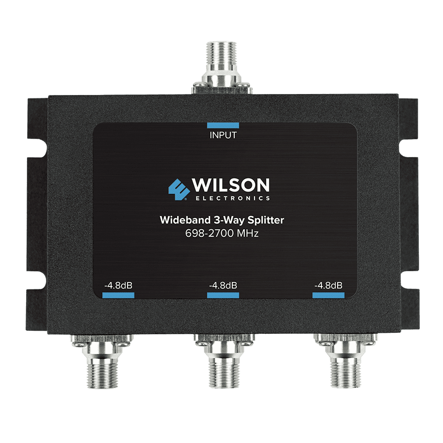 Wilson Three-Way 700-2500 MHz 75 Ohm Splitter (￼850035)