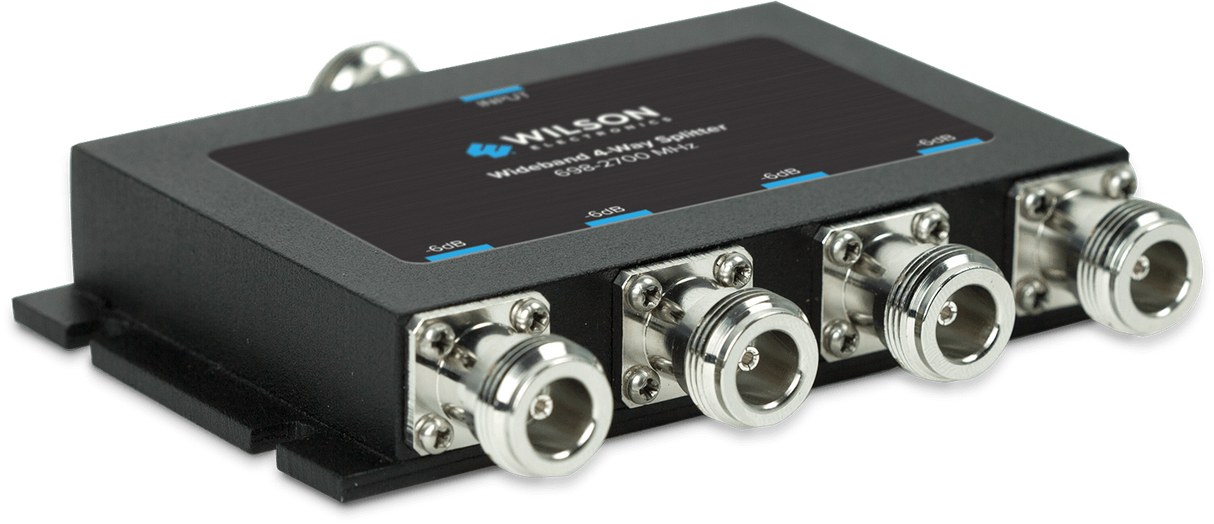 Wilson Four-Way 700-2700 MHz 50 Ohm Splitter (859981) [Discontinued]