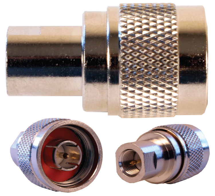 SureCall FME Male to N Male Barrel Connector | SC-CN-04