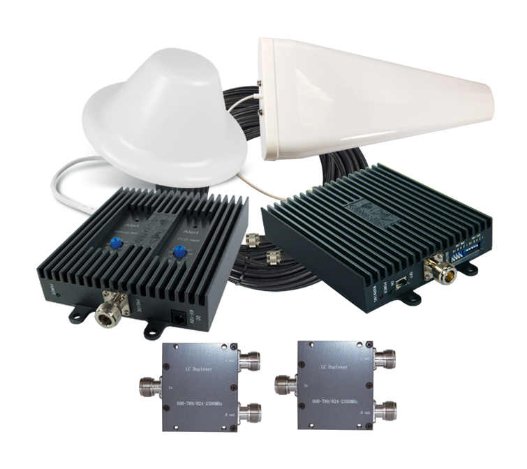 Tri-Band Repeater Kit for AT&T & US Cellular 4G LTE – UberSignal