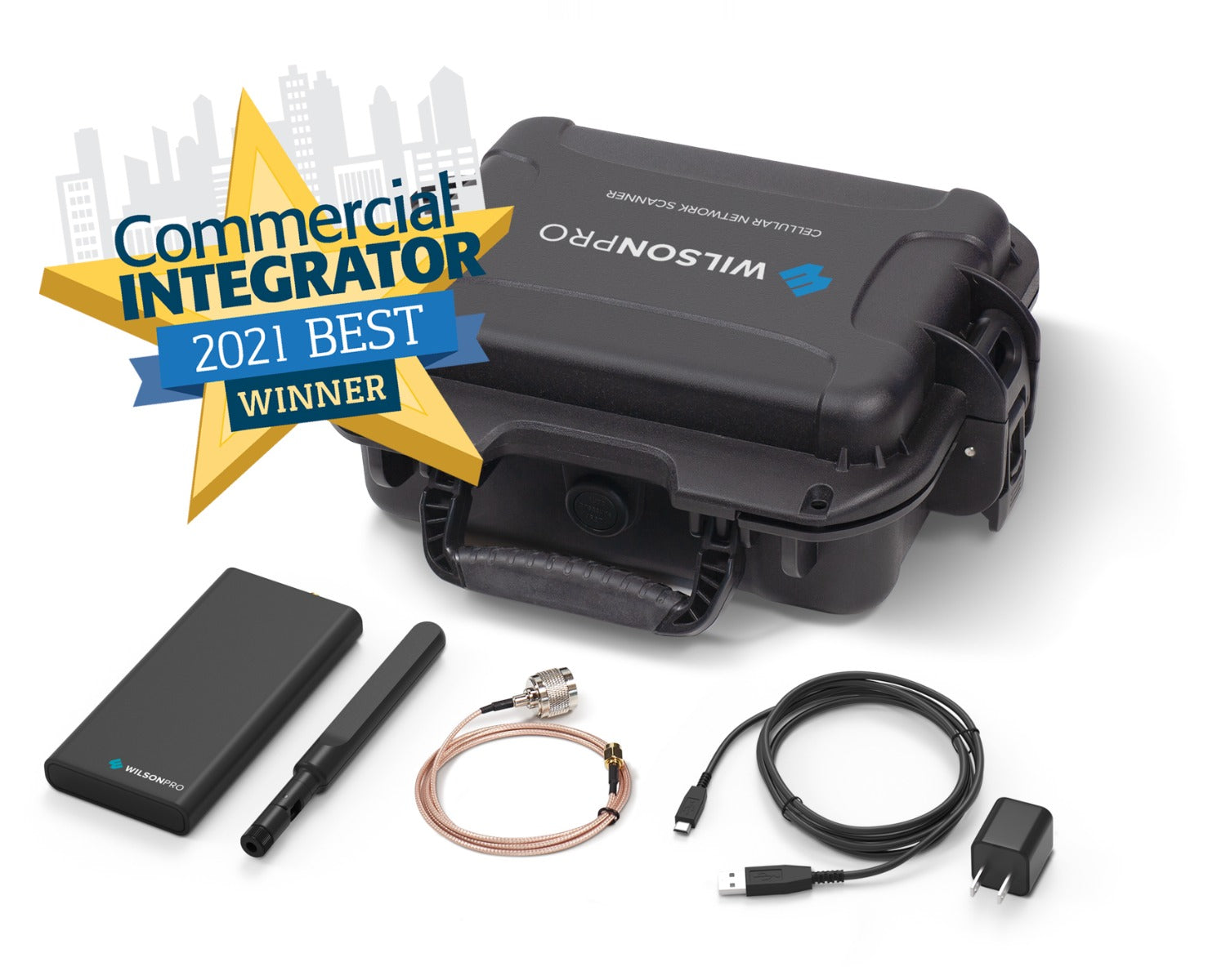 WilsonPro 5G Cellular Network Scanner with Hard Case