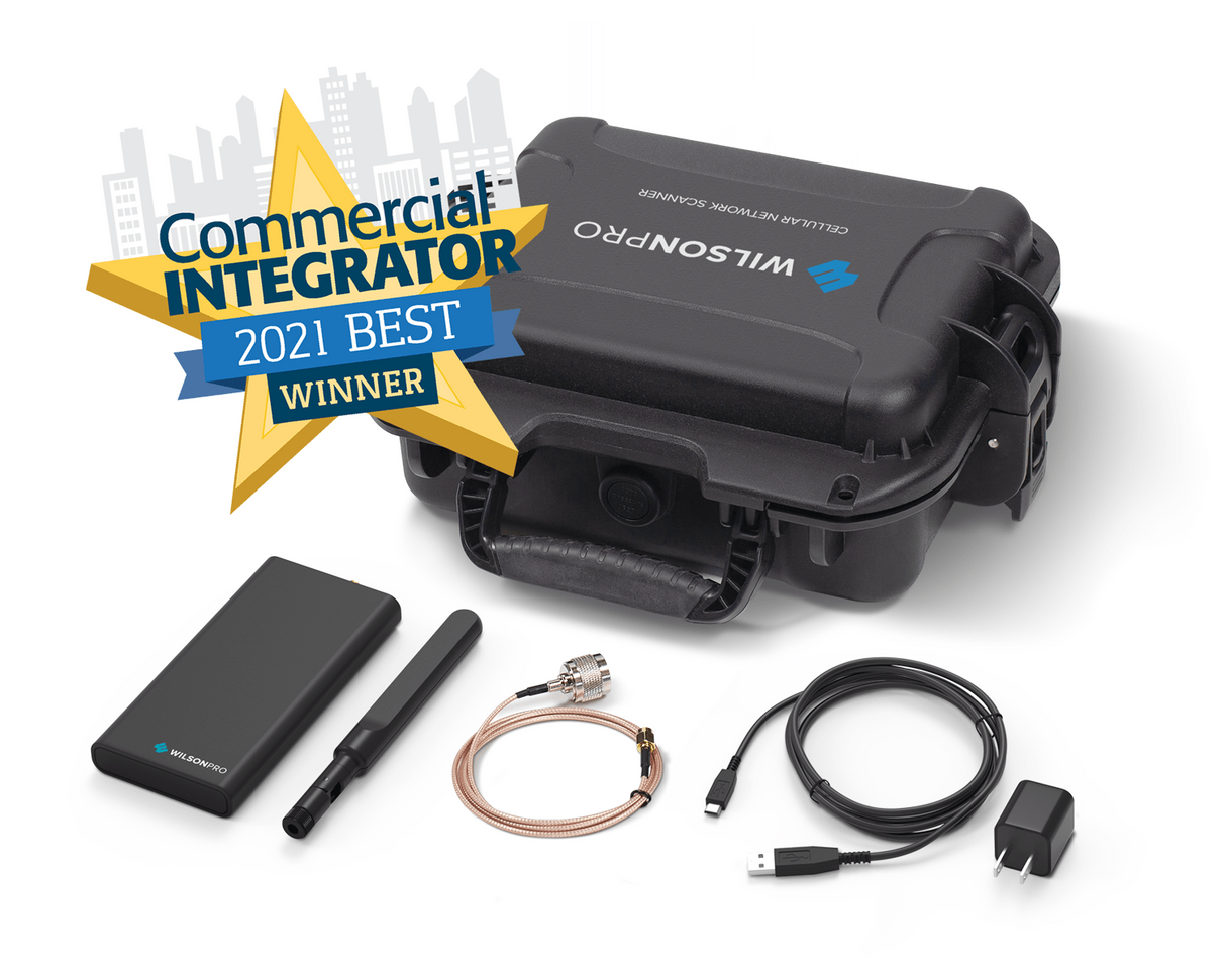 WilsonPro 4G Cellular Network Scanner with Hard Case | 910055 [Discontinued]