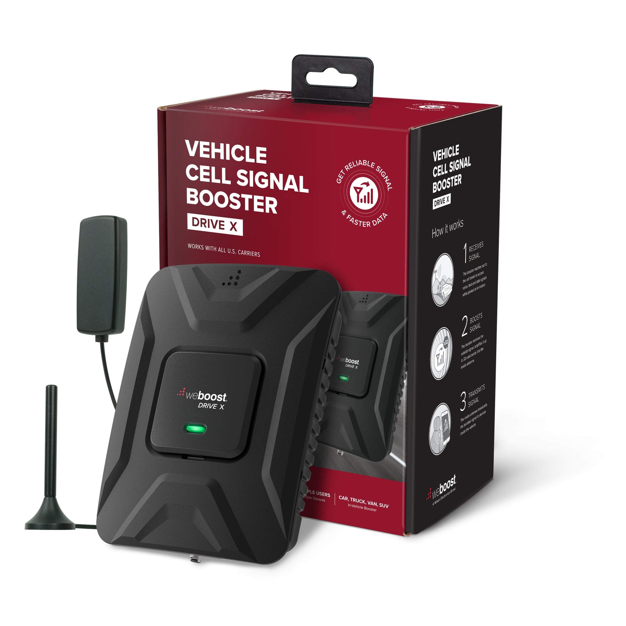 weBoost Drive X Vehicle Cell Phone Signal Booster