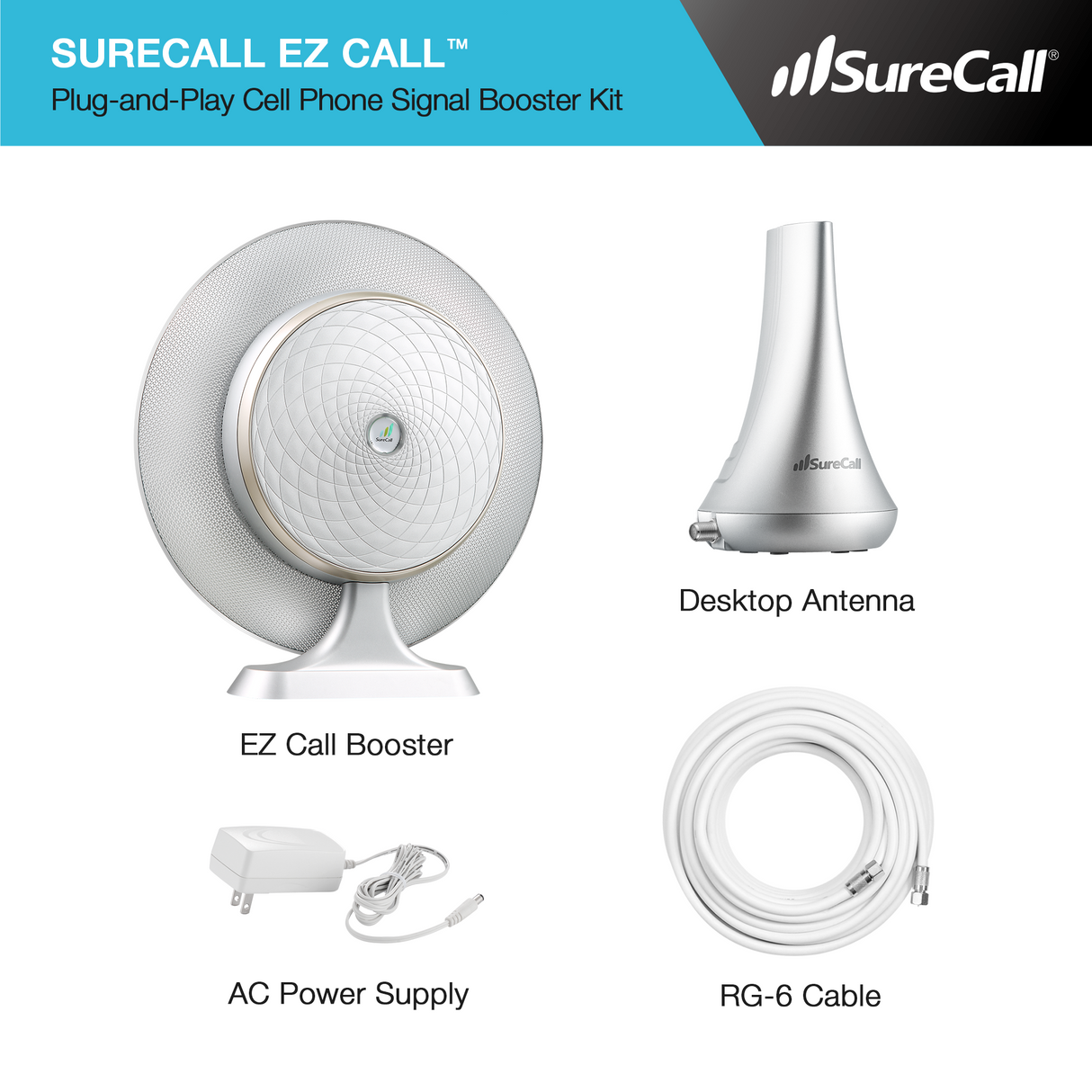 SureCall EZ Call Signal Booster Kit [Discontinued]
