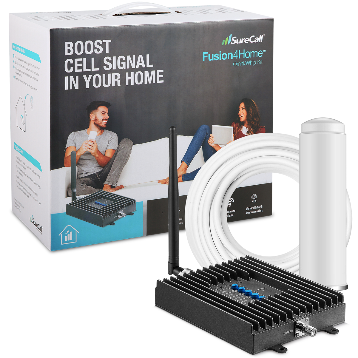 SureCall Fusion4Home Omni Signal Booster Kit – UberSignal