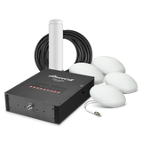 SureCall Force5 2.0 Enterprise Signal Booster for Voice, 3G & 4G LTE - Omni/4 Ultra Thin Dome Kit