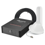 SureCall Force5 2.0 Omni/Ultra-Thin Dome (1) Signal Booster Kit with Plenum Cable