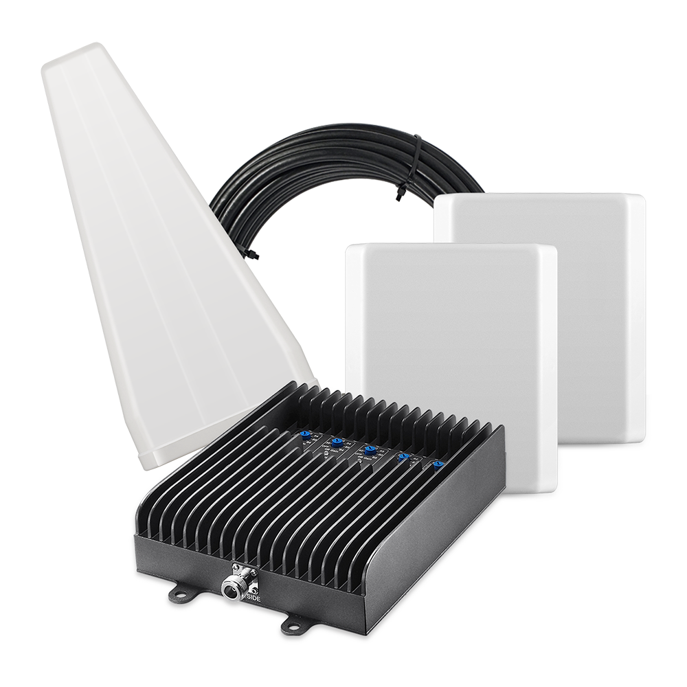 2 Panel Antennas - Best for multiple floors or long & narrow spaces