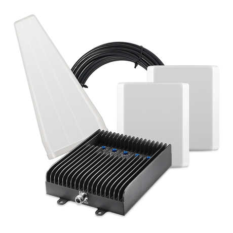 2 Panel Antennas - Best for multiple floors or long & narrow spaces