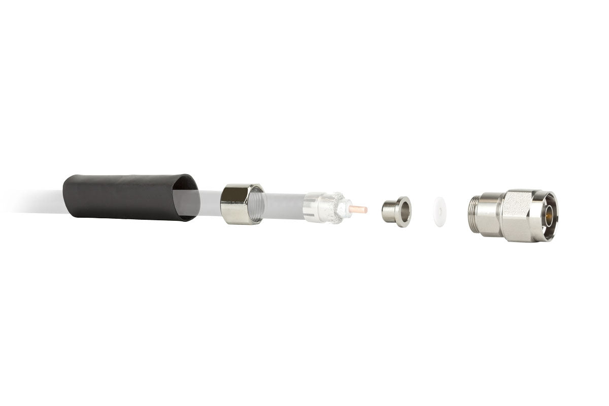 N Male Connector (970024) no solder for 400 Cable