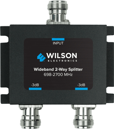 Wilson Two-Way 700-2700MHz 50 Ohm Signal Splitter (859957) [Discontinued]