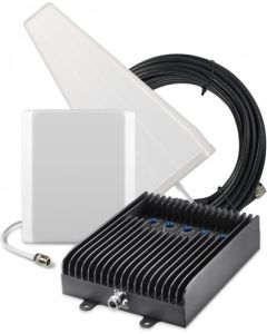 SureCall Fusion5s 72dB Signal Booster Kit - Voice, 3G & 4G LTE - Yagi and Panel Kit