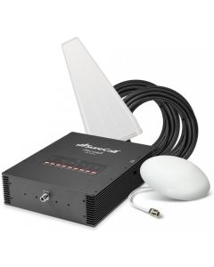 SureCall Force5 2.0 Enterprise Signal Booster for Voice, 3G & 4G LTE - Yagi/Ultra Thin Dome Kit