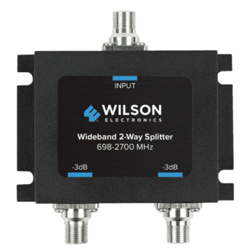 Wilson Two-Way 700-2500 MHz 75 Ohm Splitter (850034)