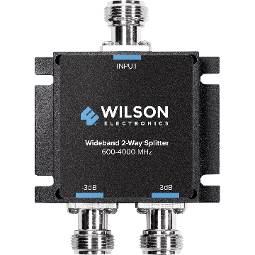 Wilson Two-Way 600 - 4,000 MHz 50 Ohm Signal Splitter (859105)