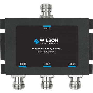 Wilson Three-Way 700-2700 MHz 50 Ohm Splitter (859980)