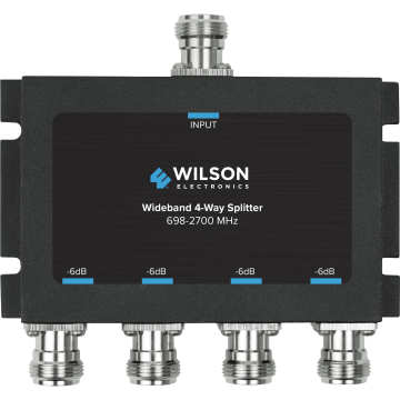 Wilson Four-Way 700-2700 MHz 50 Ohm Splitter (859981)