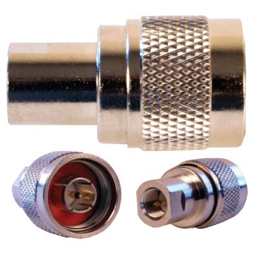 SureCall FME Male to N Male Barrel Connector | SC-CN-04