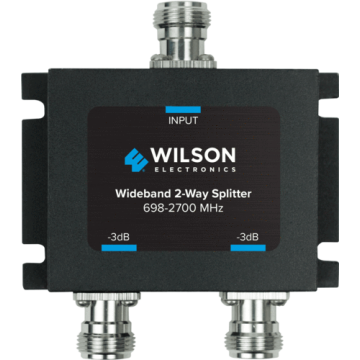Wilson Two-Way 700-2700MHz 50 Ohm Signal Splitter (859957)